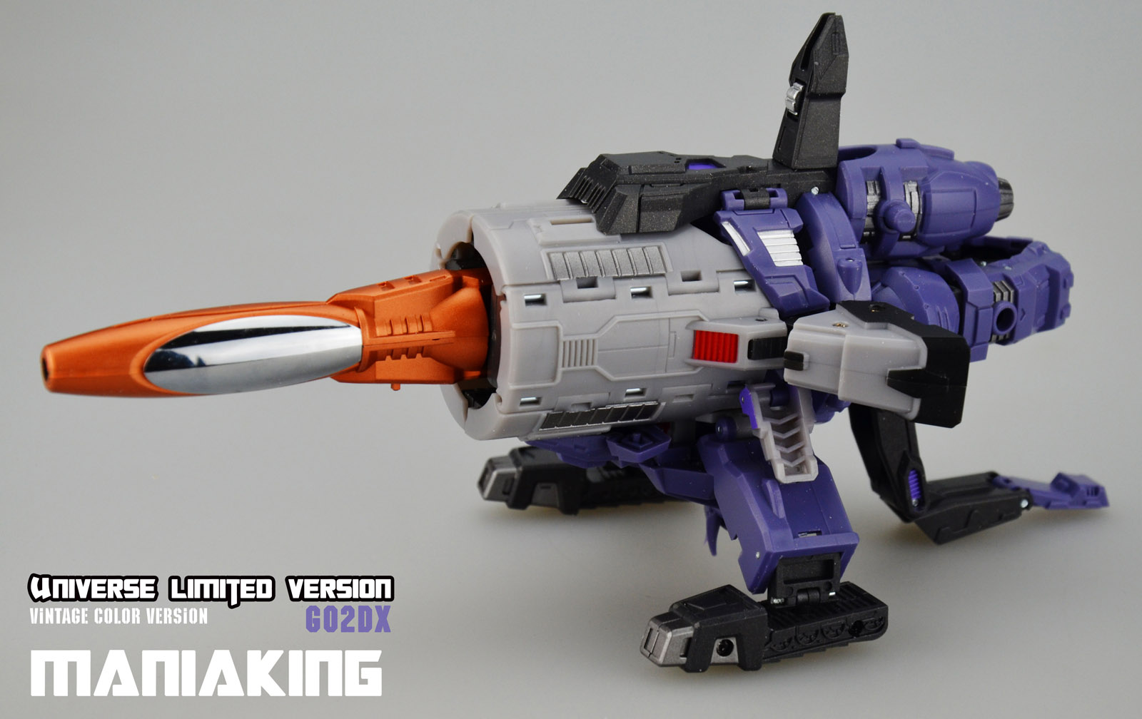 Unique Toys G02DX Mania King Images and Pre-Orders for